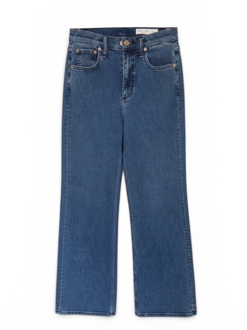 NWT Rag & Bone The Sofie High-Rise Ultra Wide Jeans | Jen Wash | 26